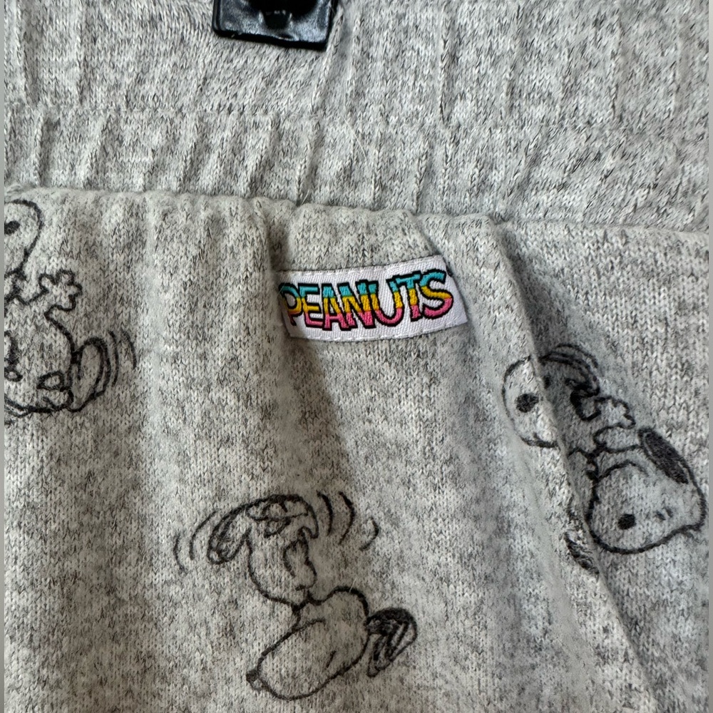 Peanuts Snoopy & Woodstock Pajama Joggers, Medium - Picture 5 of 7